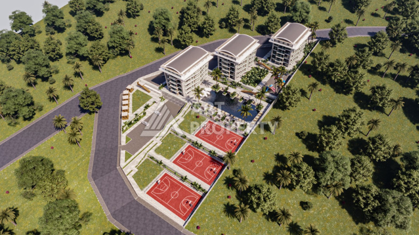 Новый элитный проект, расположенный в районе Каргыджак - Ракурс 4