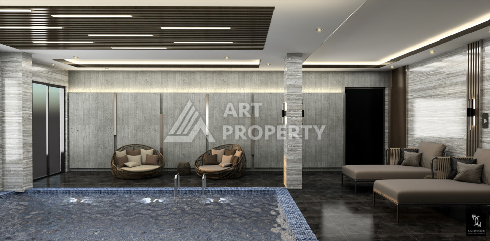 Новый элитный проект, расположенный в районе Каргыджак - Ракурс 13