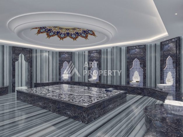 Комплекс на этапе строительства от ведущего застройщика Алании в районе Махмутлар! - Ракурс 29