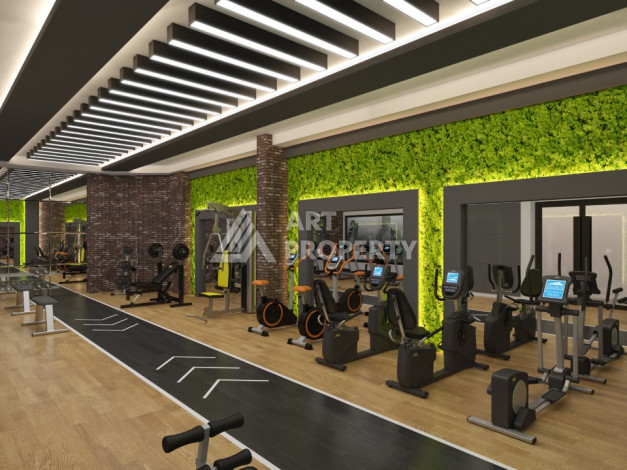 Комплекс на этапе строительства от ведущего застройщика Алании в районе Махмутлар! - Ракурс 33