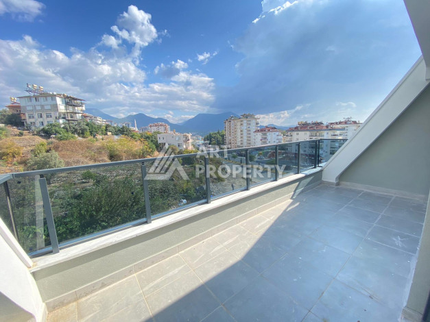 2+1 с отдельной кухней в районе Оба, с видом на море. - Ракурс 10