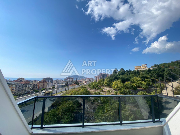 2+1 с отдельной кухней в районе Оба, с видом на море. - Ракурс 11