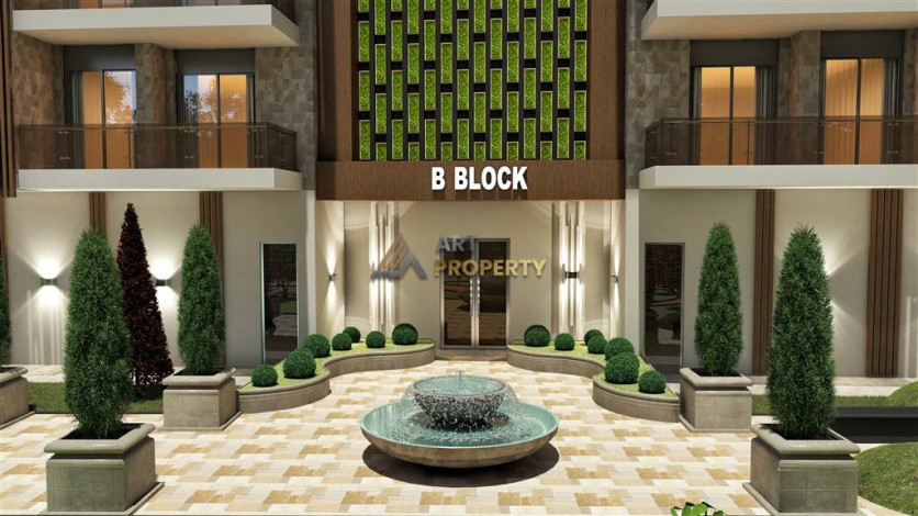 Новая резиденция на этапе строительства в престижном районе Оба. - Ракурс 9