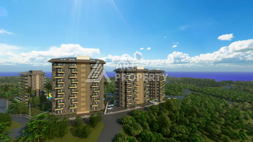 Новые квартиры в Авсаллар Алания: 1+1, 2+1, 3+1 - Ракурс 13