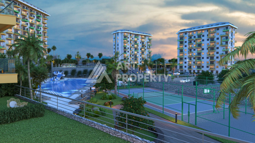 Новые квартиры в Авсаллар Алания: 1+1, 2+1, 3+1 - Ракурс 16