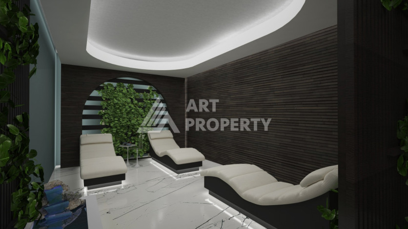 Новые квартиры в Авсаллар Алания: 1+1, 2+1, 3+1 - Ракурс 20