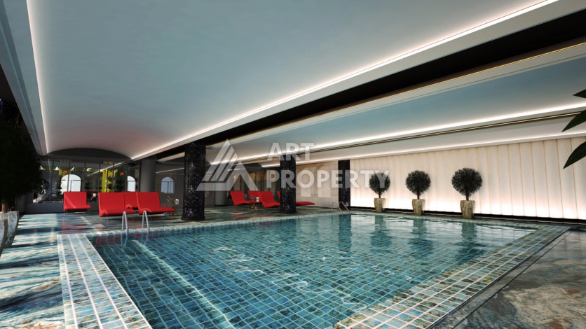 Новые квартиры в Авсаллар Алания: 1+1, 2+1, 3+1 - Ракурс 25