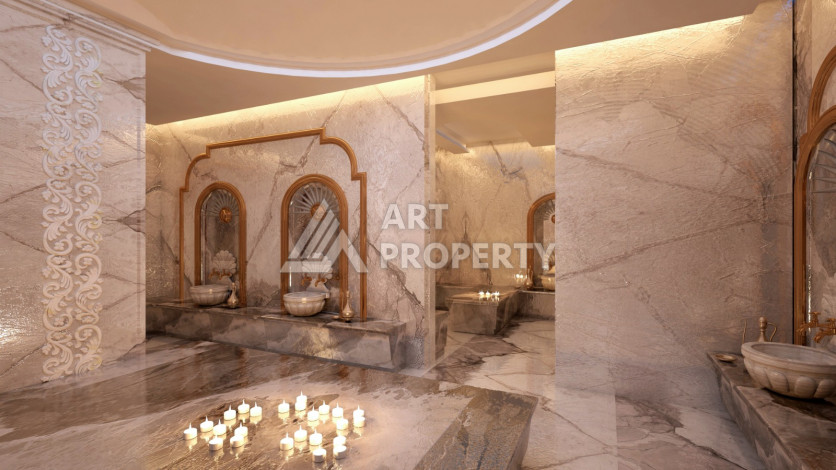 Новые квартиры в Авсаллар Алания: 1+1, 2+1, 3+1 - Ракурс 28