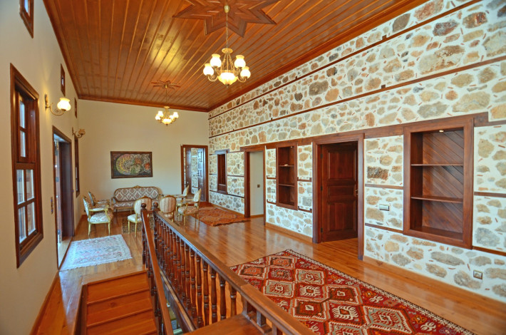 Эксклюзивный дом в Османском стиле с панорамным видом на Аланью! 350м2 - Ракурс 28