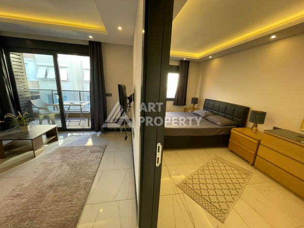 Апартаменты 1+1 в самом центре Аланьи в новом доме - Ракурс 11