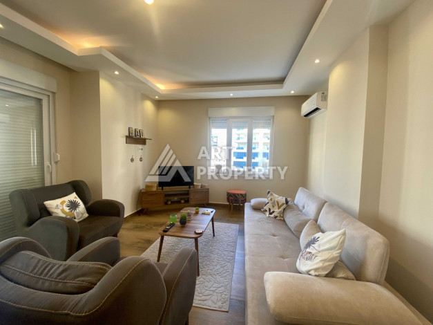 Квартира 1+1 в районе Махмутлар, всего в 200 метрах от моря - Ракурс 11