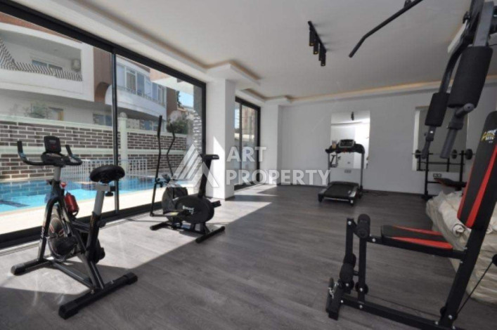 Апартаменты в жилом комплексе с прекрасной инфраструктурой в районе Махмутлар планировки 1+1, 47м2 - Ракурс 19