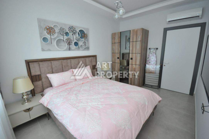 Апартаменты в жилом комплексе с прекрасной инфраструктурой в районе Махмутлар планировки 1+1, 47м2 - Ракурс 14