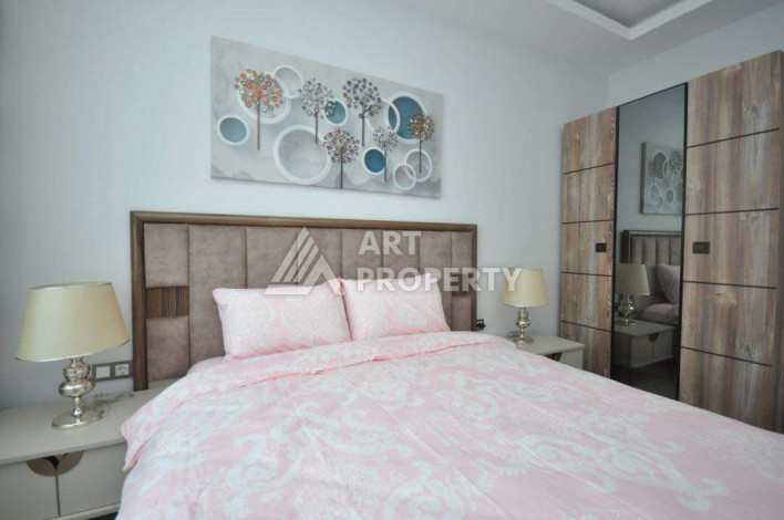 Апартаменты в жилом комплексе с прекрасной инфраструктурой в районе Махмутлар планировки 1+1, 47м2 - Ракурс 15