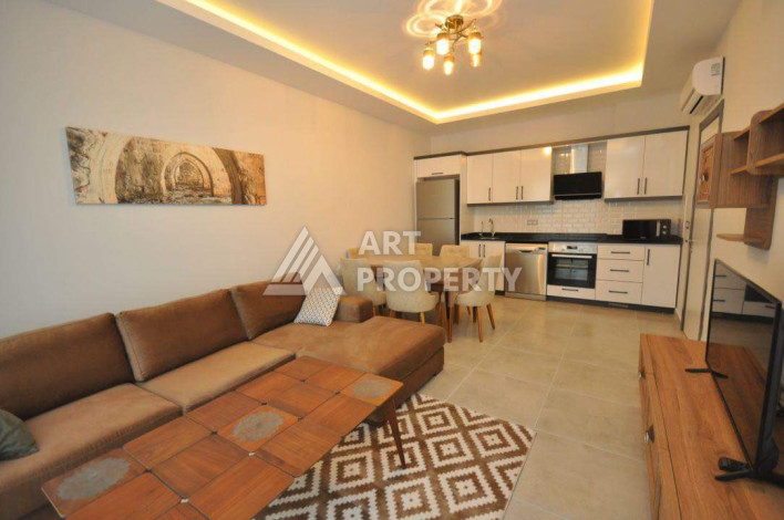 Меблированные апартаменты планировки 1+1 в районе Махмутлар, 47м2 - Ракурс 7