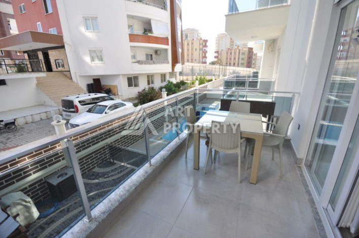 Меблированные апартаменты планировки 1+1 в районе Махмутлар, 47м2 - Ракурс 14