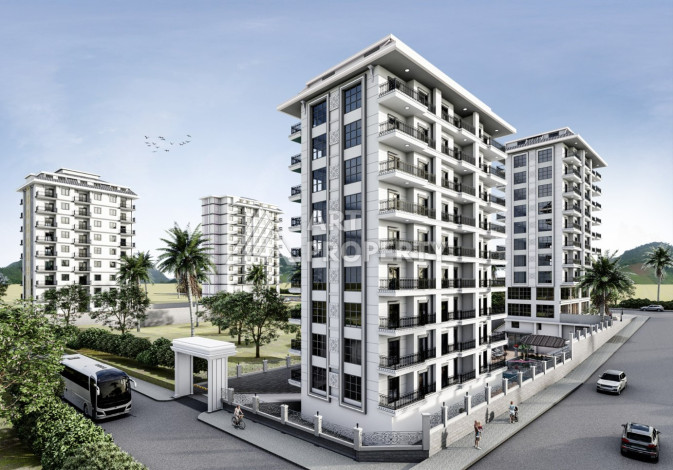 Красивый комплекс с богатой инфраструктурой, в центре Махмутлара - Ракурс 2