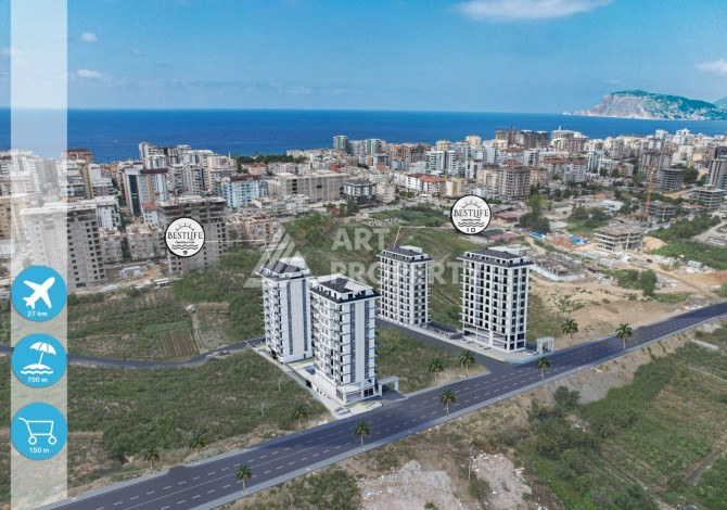 Красивый комплекс с богатой инфраструктурой, в центре Махмутлара - Ракурс 3