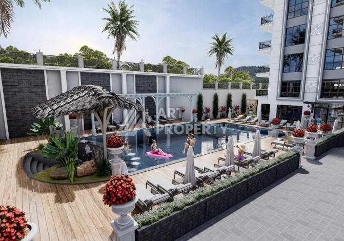 Красивый комплекс с богатой инфраструктурой, в центре Махмутлара - Ракурс 7