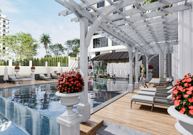 Красивый комплекс с богатой инфраструктурой, в центре Махмутлара - Ракурс 8