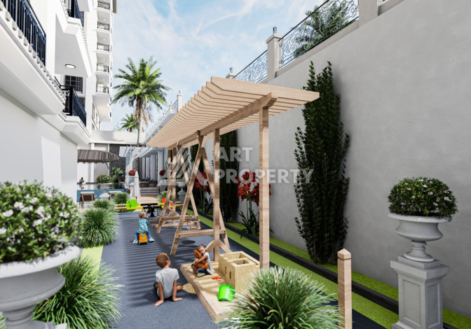 Красивый комплекс с богатой инфраструктурой, в центре Махмутлара - Ракурс 9