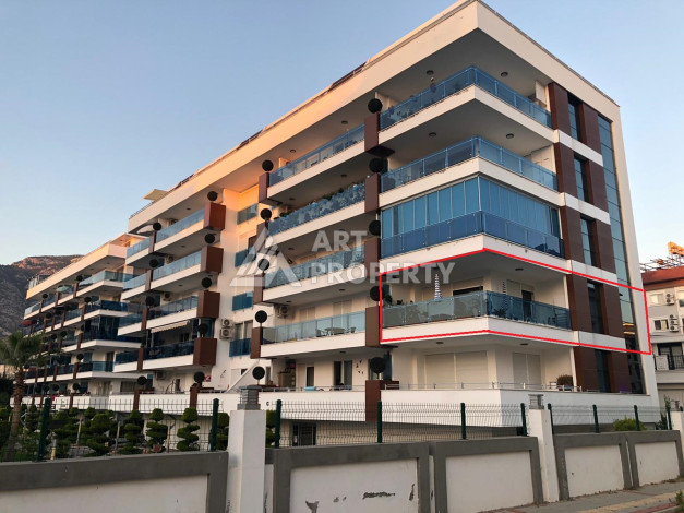 Апартаменты в роскошном жилом комплексе с развитой инфраструктурой в районе Кестель, 2+1, 110м2 - Ракурс 22