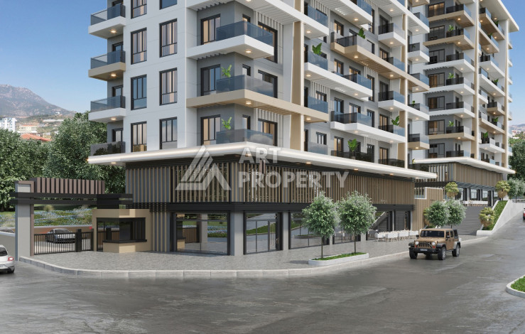 Новый инвестиционный проект в районе Махмутлар - Ракурс 2