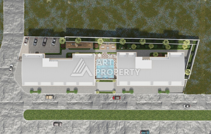 Новый инвестиционный проект в районе Махмутлар - Ракурс 12