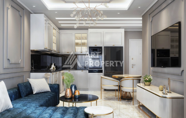 Инвестиционный проект в Демирташе с различными планировками квартир! - Ракурс 7