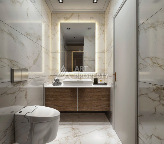 Инвестиционный проект в Демирташе с различными планировками квартир! - Ракурс 9