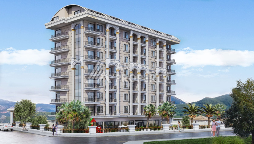 Инвестиционный проект в Демирташе с различными планировками квартир! - Ракурс 11