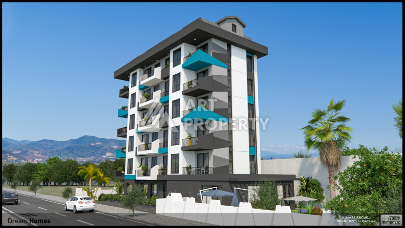 Новый проект на этапе строительства в Авсаллар - Ракурс 4