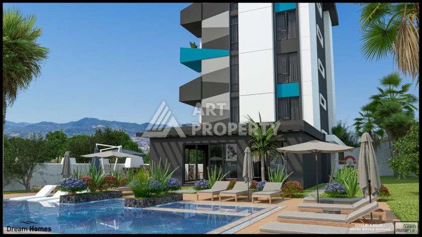 Новый проект на этапе строительства в Авсаллар - Ракурс 6