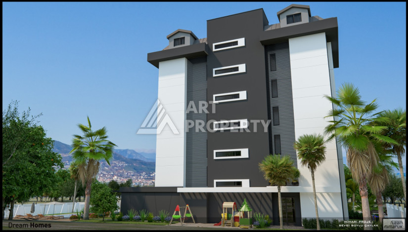 Новый проект на этапе строительства в Авсаллар - Ракурс 7