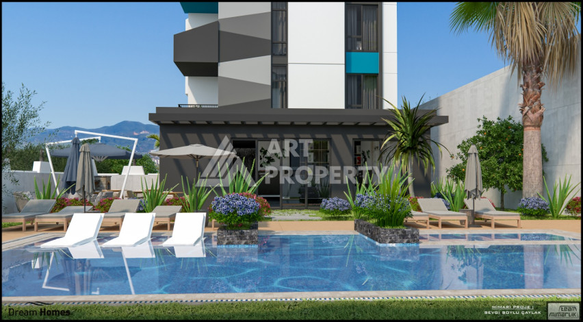 Новый проект на этапе строительства в Авсаллар - Ракурс 8