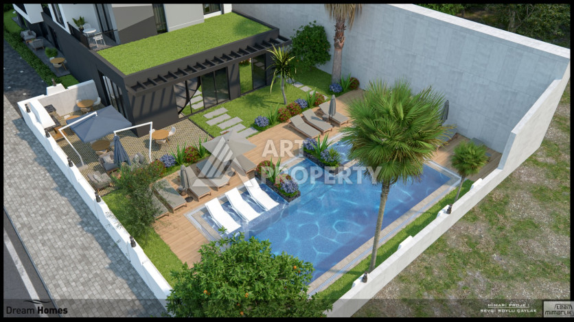 Новый проект на этапе строительства в Авсаллар - Ракурс 11