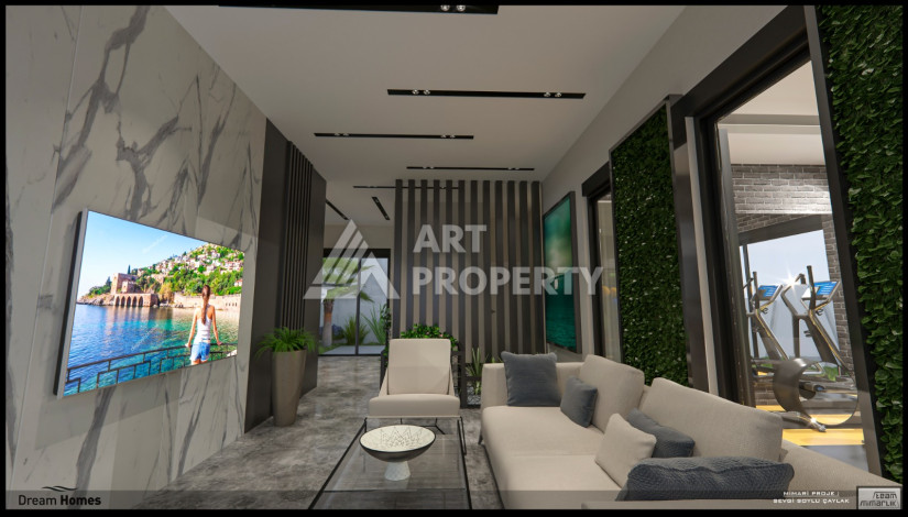 Новый проект на этапе строительства в Авсаллар - Ракурс 12