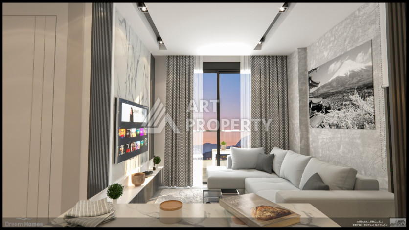 Новый проект на этапе строительства в Авсаллар - Ракурс 17