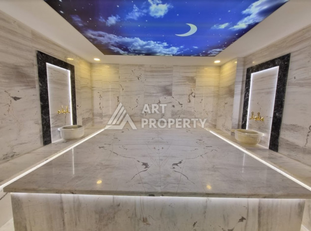 Новые апартаменты в шикарном комплексе в районе Каргыджак планировки 2+1, 100м2 - Ракурс 5