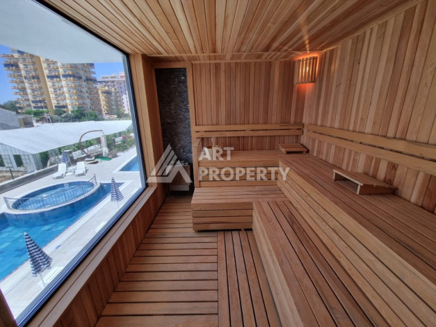 Новые апартаменты в шикарном комплексе в районе Каргыджак планировки 2+1, 100м2 - Ракурс 6