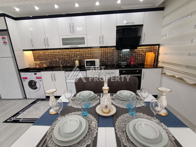 Меблированные апартаменты в Махмутларе планировки 2+1, 120м2 - Ракурс 4