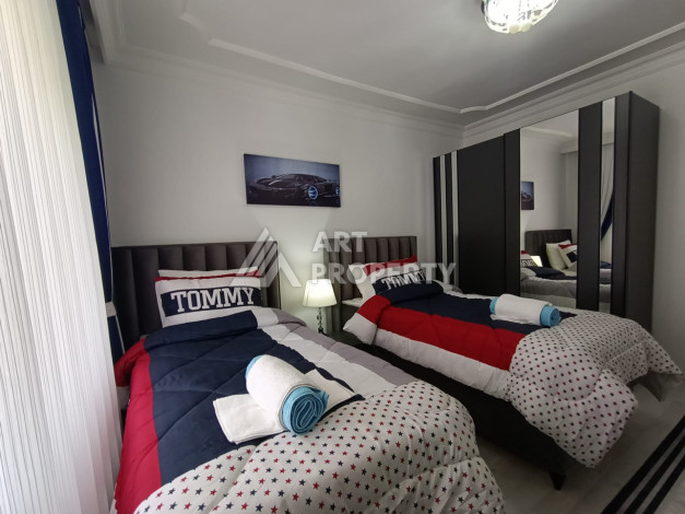 Меблированные апартаменты в Махмутларе планировки 2+1, 120м2 - Ракурс 14