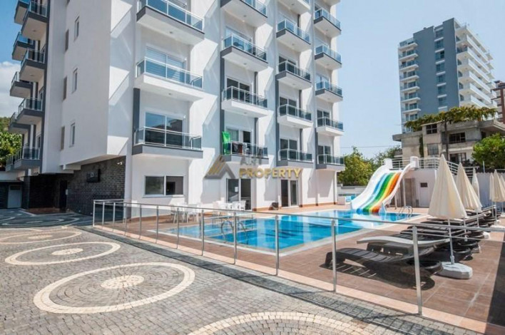 Двухкомнатные квартиры в новом современном комплексе в Махмутларе, 47 м2 - Ракурс 27