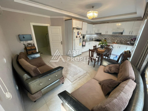 Двухуровневые апартаменты планировки 6+1 а районе Оба, 300м2 - Ракурс 3