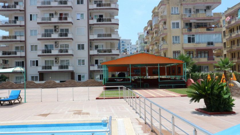 Квартира планировки  1+0 в Махмутларе в 350 метрах от Средиземного моря, 40 м2 - Ракурс 8