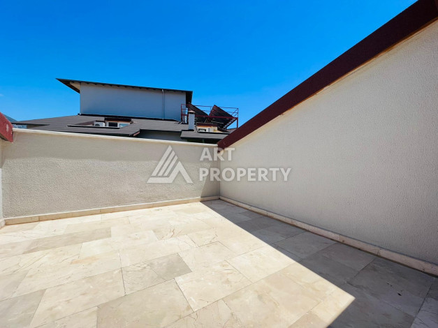 Дуплекс с шикарными видами на море и горы в районе Оба, 4+1, 200м2 - Ракурс 23