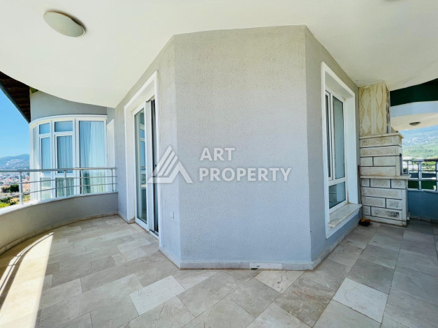 Дуплекс с шикарными видами на море и горы в районе Оба, 4+1, 200м2 - Ракурс 27