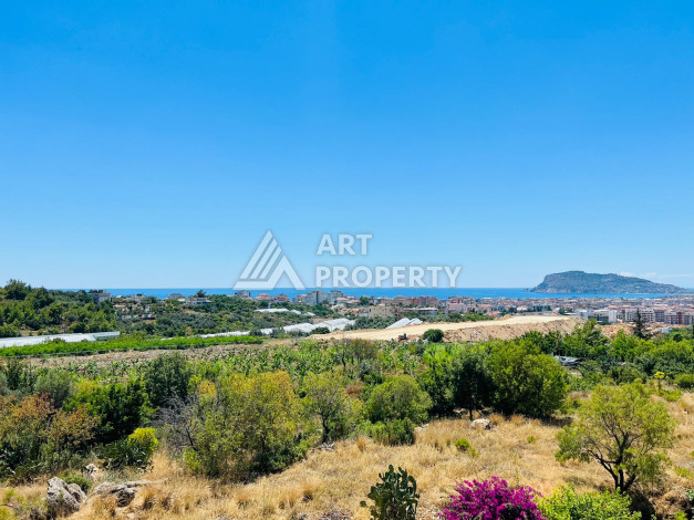 Дуплекс с шикарными видами на море и горы в районе Оба, 4+1, 200м2 - Ракурс 30