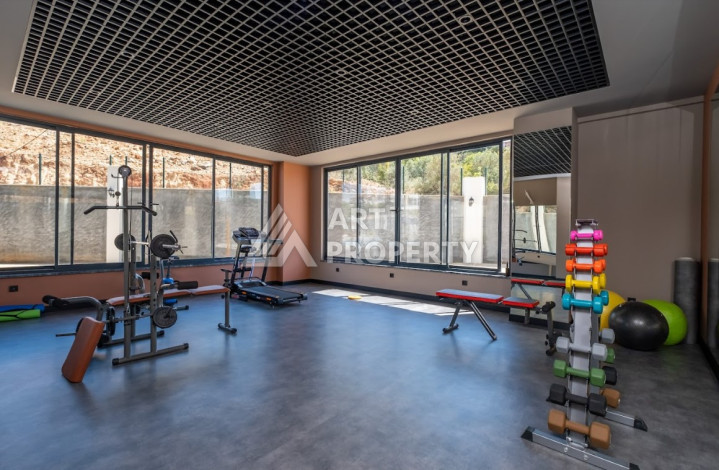 Апартаменты в роскошном жилом комплексе в престижном районе Оба планирвовки 1+1, 48м2 - Ракурс 19