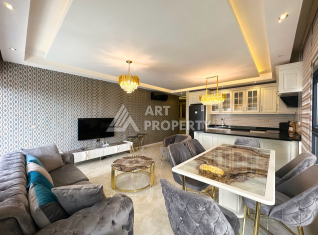 Апартаменты в комплексе класса-люкс в районе Каргыджак планировки 2+1, 120м2 - Ракурс 2